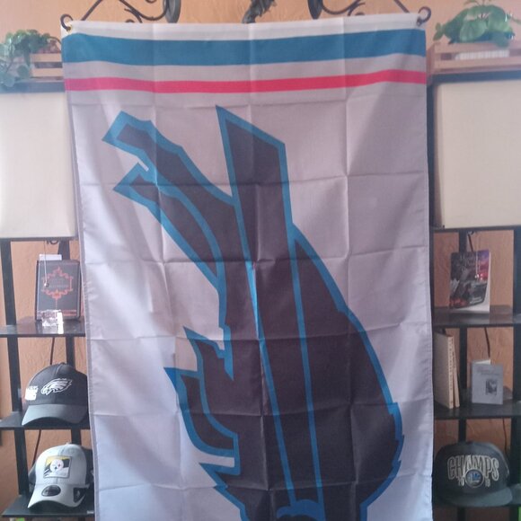 NEW Buffalo Bills Black Logo NFL 3X5 Feet Flag Banner Wall Decor or Pole Hang - Picture 2 of 5